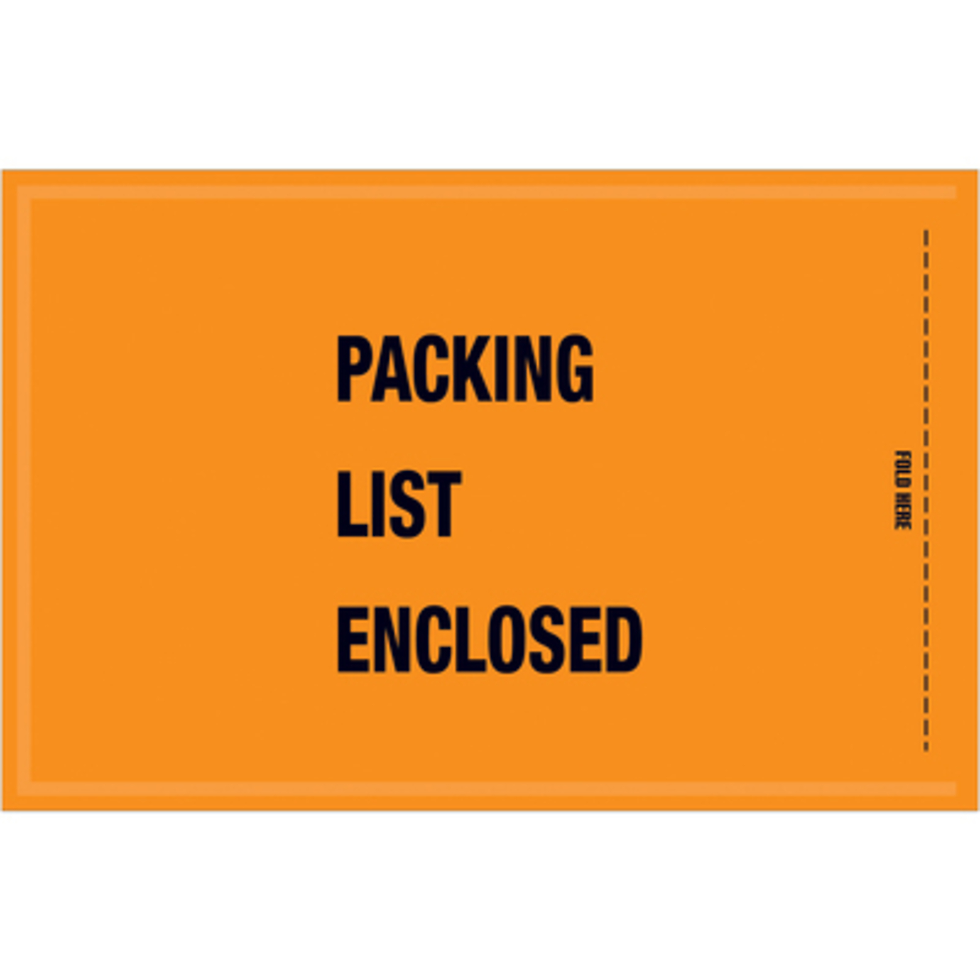 Stock Packaging Mil-Spec Packing List Envelopes — 5.25in. x 8in., 1000 Pcs, Model# GSA20EL